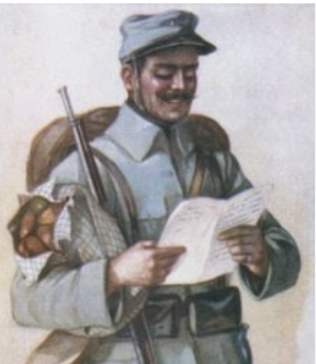 Les courriers d'Aimé au front